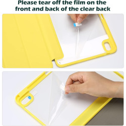 ProCase Coque pour iPad 11 Pouces(A16) 2025, iPad 10ème Génération 10,9 Pouces en 2022, Nouvel Étui Amélioré avec Porte-Stylet, 