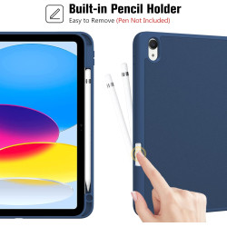 ProCase Coque avec Porte-Stylet pour iPad(A16) 11 Pouces 2025, iPad 10ème Génération 2022, iPad 10.9" 2022, Nouvel Étui Amélioré