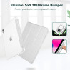 ProCase Coque pour iPad (A16) 11ème Génération 11" 2025 / iPad 10ème Génération 10,9" 2022 - avec Porte-Stylet, Arrière Transluc