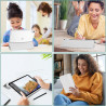 ProCase Coque pour iPad (A16) 11ème Génération 11" 2025 / iPad 10ème Génération 10,9" 2022 - avec Porte-Stylet, Arrière Transluc