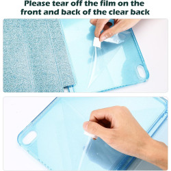 ProCase Coque pour iPad (A16) 11ème Génération 11" 2025 / iPad 10ème Génération 10,9" 2022 - avec Porte-Stylet, Arrière Transluc