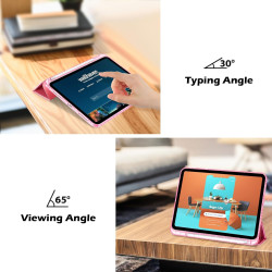 ProCase Coque pour iPad (A16) 11ème Génération 11" 2025 / iPad 10ème Génération 10,9" 2022 - avec Porte-Stylet, Arrière Transluc