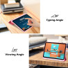 ProCase Coque pour iPad (A16) 11ème Génération 11" 2025 / iPad 10ème Génération 10,9" 2022 - avec Porte-Stylet, Arrière Transluc