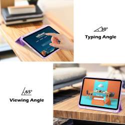 ProCase Coque pour iPad (A16) 11ème Génération 11" 2025 / iPad 10ème Génération 10,9" 2022 - avec Porte-Stylet, Arrière Transluc