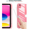 ProCase Coque pour iPad (A16) 11ème Génération 11" 2025 / iPad 10ème Génération 10,9" 2022 - avec Porte-Stylet, Arrière Transluc