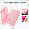 ProCase Coque pour iPad (A16) 11ème Génération 11" 2025 / iPad 10ème Génération 10,9" 2022 - avec Porte-Stylet, Arrière Transluc
