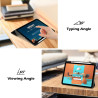 ProCase Coque pour iPad (A16) 11ème Génération 11" 2025 / iPad 10ème Génération 10,9" 2022 - avec Porte-Stylet, Arrière Transluc