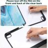 ProCase Coque pour iPad (A16) 11ème Génération 11" 2025 / iPad 10ème Génération 10,9" 2022 - avec Porte-Stylet, Arrière Transluc