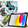 ProCase Coque pour iPad (A16) 11ème Génération 11" 2025 / iPad 10ème Génération 10,9" 2022 - avec Porte-Stylet, Arrière Transluc