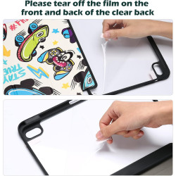 ProCase Coque pour iPad (A16) 11ème Génération 11" 2025 / iPad 10ème Génération 10,9" 2022 - avec Porte-Stylet, Arrière Transluc