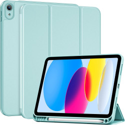 ProCase Coque pour iPad (A16) 11ème Génération 11" 2025 / iPad 10ème Génération 10,9" 2022 - avec Porte-Stylet, Arrière Souple e
