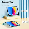 ProCase Coque pour iPad (A16) 11ème Génération 11" 2025 / iPad 10ème Génération 10,9" 2022 - avec Porte-Stylet, Arrière Souple e