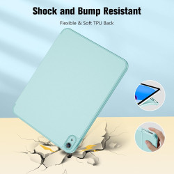 ProCase Coque pour iPad (A16) 11ème Génération 11" 2025 / iPad 10ème Génération 10,9" 2022 - avec Porte-Stylet, Arrière Souple e
