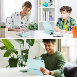 ProCase Coque pour iPad (A16) 11ème Génération 11" 2025 / iPad 10ème Génération 10,9" 2022 - avec Porte-Stylet, Arrière Souple e