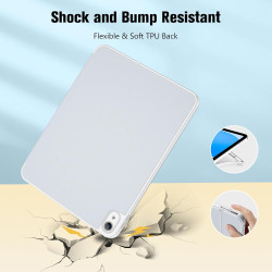 ProCase Coque pour iPad (A16) 11ème Génération 11" 2025 / iPad 10ème Génération 10,9" 2022 - avec Porte-Stylet, Arrière Souple e