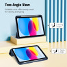 ProCase Coque pour iPad (A16) 11ème Génération 11" 2025 / iPad 10ème Génération 10,9" 2022 - avec Porte-Stylet, Arrière Souple e