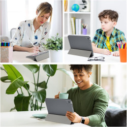 ProCase Coque pour iPad (A16) 11ème Génération 11" 2025 / iPad 10ème Génération 10,9" 2022 - avec Porte-Stylet, Arrière Souple e