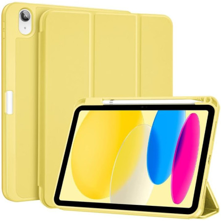 ProCase Coque pour iPad (A16) 11ème Génération 11" 2025 / iPad 10ème Génération 10,9" 2022 - avec Porte-Stylet, Arrière Souple e
