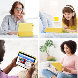 ProCase Coque pour iPad (A16) 11ème Génération 11" 2025 / iPad 10ème Génération 10,9" 2022 - avec Porte-Stylet, Arrière Souple e