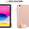 ProCase Coque pour iPad (A16) 11ème Génération 11" 2025 / iPad 10ème Génération 10,9" 2022 - avec Porte-Stylet, Arrière Souple e