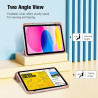 ProCase Coque pour iPad (A16) 11ème Génération 11" 2025 / iPad 10ème Génération 10,9" 2022 - avec Porte-Stylet, Arrière Souple e