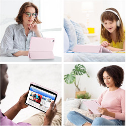 ProCase Coque pour iPad (A16) 11ème Génération 11" 2025 / iPad 10ème Génération 10,9" 2022 - avec Porte-Stylet, Arrière Souple e