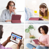 ProCase Coque pour iPad (A16) 11ème Génération 11" 2025 / iPad 10ème Génération 10,9" 2022 - avec Porte-Stylet, Arrière Souple e