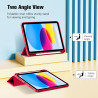 ProCase Coque pour iPad (A16) 11ème Génération 11" 2025 / iPad 10ème Génération 10,9" 2022 - avec Porte-Stylet, Arrière Souple e