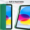 ProCase Coque pour iPad (A16) 11ème Génération 11" 2025 / iPad 10ème Génération 10,9" 2022 - avec Porte-Stylet, Arrière Souple e