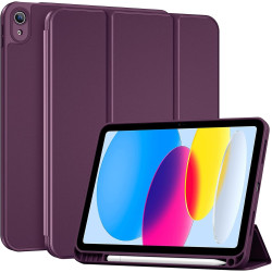 ProCase Coque pour iPad (A16) 11ème Génération 11" 2025 / iPad 10ème Génération 10,9" 2022 - avec Porte-Stylet, Arrière Souple e