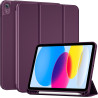 ProCase Coque pour iPad (A16) 11ème Génération 11" 2025 / iPad 10ème Génération 10,9" 2022 - avec Porte-Stylet, Arrière Souple e
