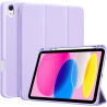 ProCase Coque pour iPad (A16) 11ème Génération 11" 2025 / iPad 10ème Génération 10,9" 2022 - avec Porte-Stylet, Arrière Souple e