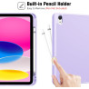 ProCase Coque pour iPad (A16) 11ème Génération 11" 2025 / iPad 10ème Génération 10,9" 2022 - avec Porte-Stylet, Arrière Souple e