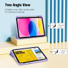 ProCase Coque pour iPad (A16) 11ème Génération 11" 2025 / iPad 10ème Génération 10,9" 2022 - avec Porte-Stylet, Arrière Souple e