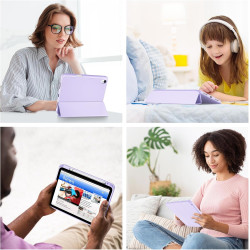 ProCase Coque pour iPad (A16) 11ème Génération 11" 2025 / iPad 10ème Génération 10,9" 2022 - avec Porte-Stylet, Arrière Souple e