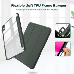 ProCase Coque pour iPad 11 Pouces(A16) 2025, iPad 10ème Génération 10,9 Pouces en 2022, Nouvel Étui Amélioré avec Porte-Stylet, 