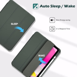 ProCase Coque pour iPad 11 Pouces(A16) 2025, iPad 10ème Génération 10,9 Pouces en 2022, Nouvel Étui Amélioré avec Porte-Stylet, 