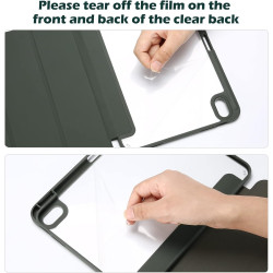 ProCase Coque pour iPad 11 Pouces(A16) 2025, iPad 10ème Génération 10,9 Pouces en 2022, Nouvel Étui Amélioré avec Porte-Stylet, 