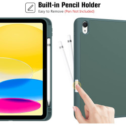 ProCase Coque avec Porte-Stylet pour iPad(A16) 11 Pouces 2025, iPad 10ème Génération 10.9" 2022, Nouvel Étui Amélioré, Housse de
