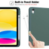 ProCase Coque avec Porte-Stylet pour iPad(A16) 11 Pouces 2025, iPad 10ème Génération 10.9" 2022, Nouvel Étui Amélioré, Housse de