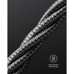 Anker Câble USB C vers USB C, 100W 333 Câble usb c Charge Rapide, pour iPhone 16/15/16 Pro Max/16 Plus/15 Plus MacBook Pro 2024,