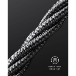 Anker Câble USB C vers USB C, 100W 333 lot de 2 Câble usb c Charge Rapide, pour iPhone 17/17Pro/17Plus/16/ 15ProMax MacBook Pro 