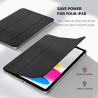 EasyAcc Coque pour iPad A16 11ème 2025 11 Pouces/iPad 10ème Génération 10,9 Pouces 2022, Ultra Fin Étui de Protection Translucid