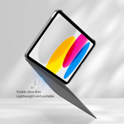 EasyAcc Coque pour iPad A16 11ème 2025 11 Pouces/iPad 10ème Génération 10,9 Pouces 2022, Ultra Fin Étui de Protection Translucid