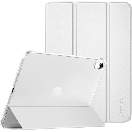 EasyAcc Coque pour iPad A16 11ème 2025 11 Pouces/iPad 10ème Génération 10,9 Pouces 2022, Ultra Fin Étui de Protection Translucid