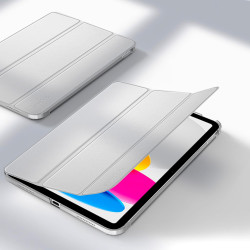EasyAcc Coque pour iPad A16 11ème 2025 11 Pouces/iPad 10ème Génération 10,9 Pouces 2022, Ultra Fin Étui de Protection Translucid