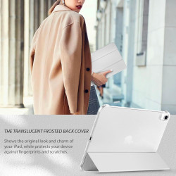 EasyAcc Coque pour iPad A16 11ème 2025 11 Pouces/iPad 10ème Génération 10,9 Pouces 2022, Ultra Fin Étui de Protection Translucid
