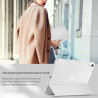 EasyAcc Coque pour iPad A16 11ème 2025 11 Pouces/iPad 10ème Génération 10,9 Pouces 2022, Ultra Fin Étui de Protection Translucid