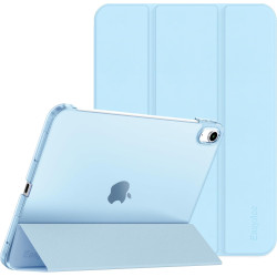 EasyAcc Coque pour iPad A16 11ème 2025 11 Pouces/iPad 10ème Génération 10,9 Pouces 2022, Ultra Fin Étui de Protection Translucid