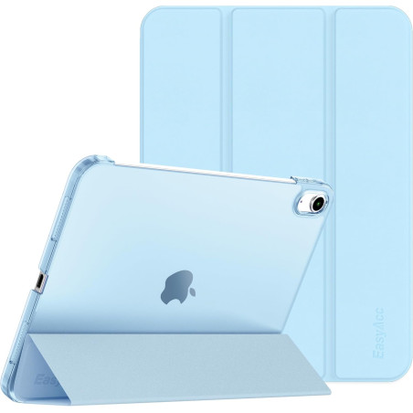EasyAcc Coque pour iPad A16 11ème 2025 11 Pouces/iPad 10ème Génération 10,9 Pouces 2022, Ultra Fin Étui de Protection Translucid